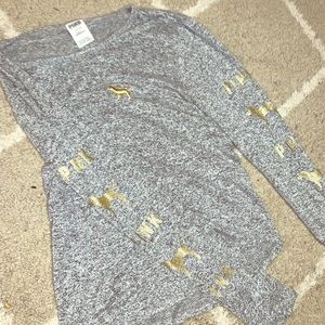 PINK gold dog sleepwear